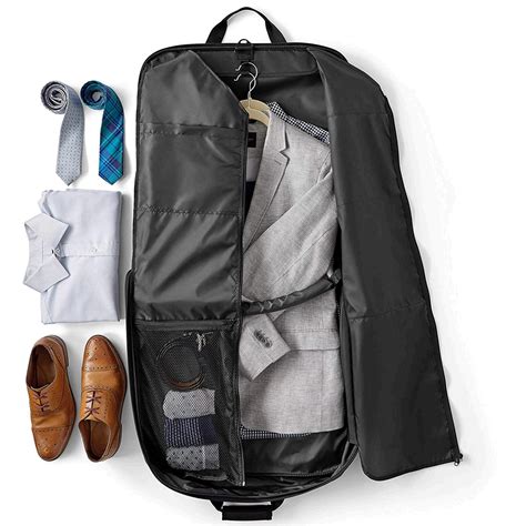 suitcase for suits with hanger.